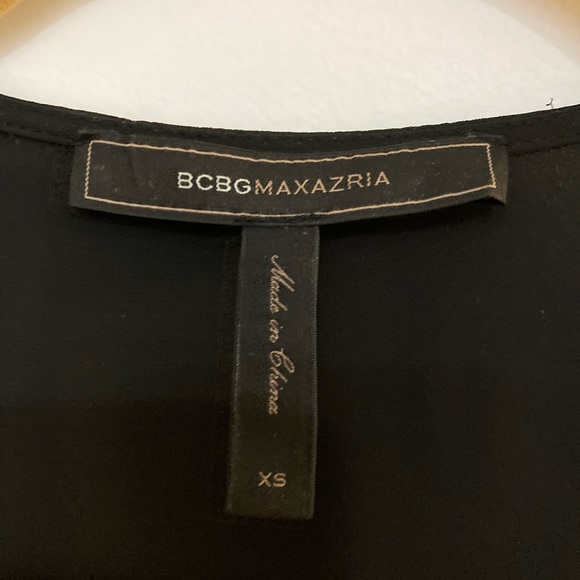 BCBG MAXZARIA Black high low cocktail dress - Picture 2 of 5